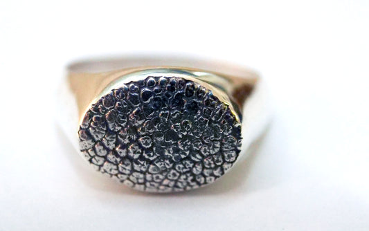 ANELLO SIGILLO OVALE GRANDE